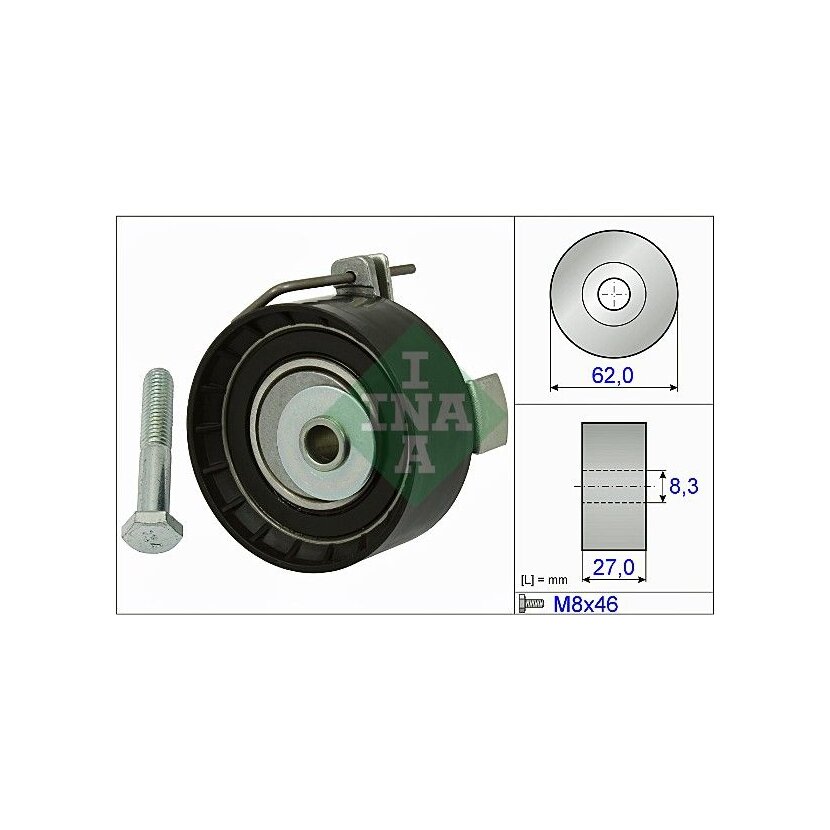 Schaeffler INA Spannrolle, Zahnriemen 531 0813 10 - 531081310 für 1361983