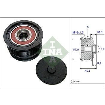 Schaeffler INA Generatorfreilauf 535 0190 10 - 535019010...