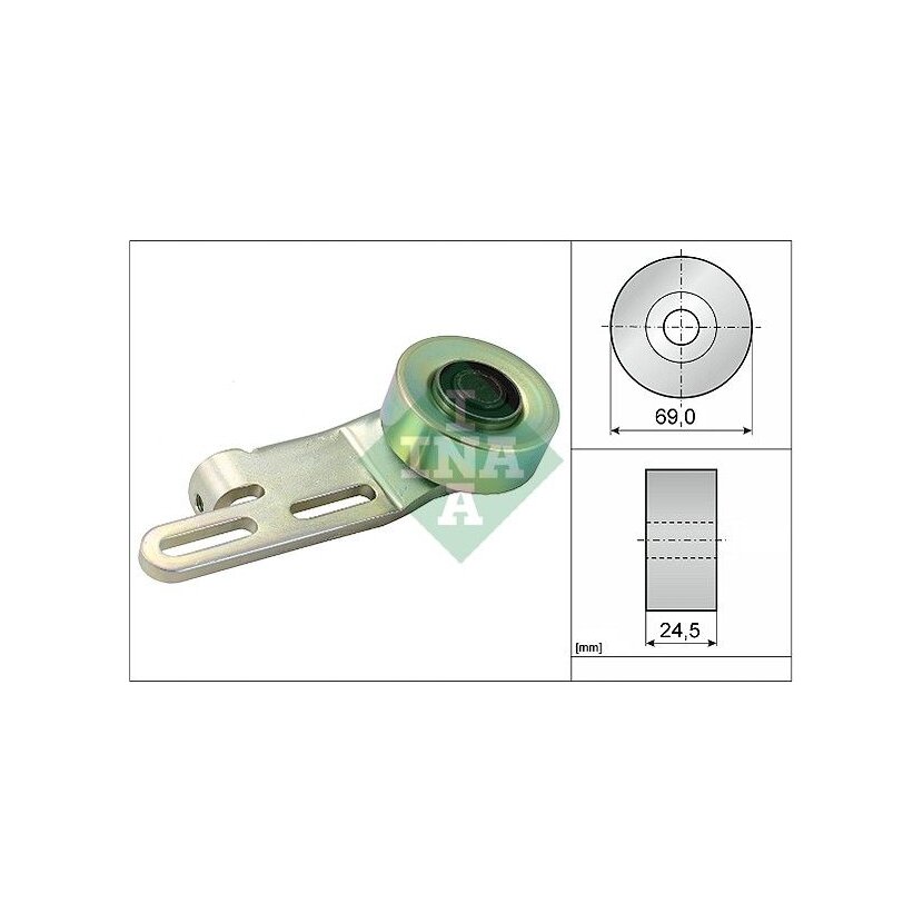 Schaeffler INA Spannrolle, Keilrippenriemen 531 0239 10 - 531023910 für 5751.27