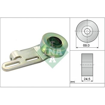 Schaeffler INA Spannrolle, Keilrippenriemen 531 0239 10 -...