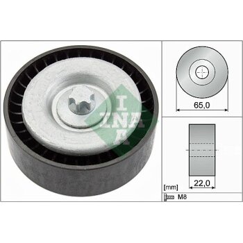Schaeffler INA Umlenk-/Führungsrolle,...