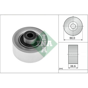 Schaeffler INA Umlenk-/Führungsrolle,...