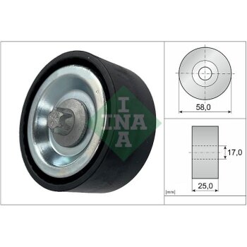 Schaeffler INA Umlenk-/Führungsrolle,...