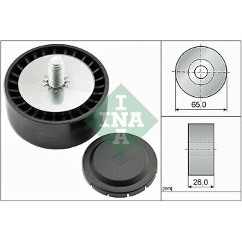 Schaeffler INA Umlenk-/Führungsrolle,...