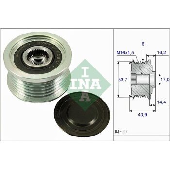Schaeffler INA Generatorfreilauf 535 0270 10 - 535027010...