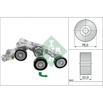 Schaeffler INA Riemenspanner, Keilrippenriemen 534 0338...