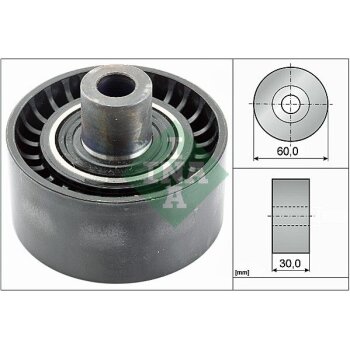 Schaeffler INA Umlenk-/Führungsrolle,...