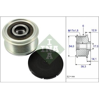Schaeffler INA Generatorfreilauf 535 0264 10 - 535026410...