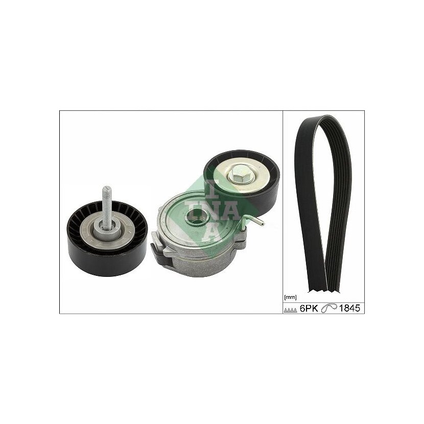 Schaeffler INA Keilrippenriemensatz 529 0395 10 - 529039510 für 1387066