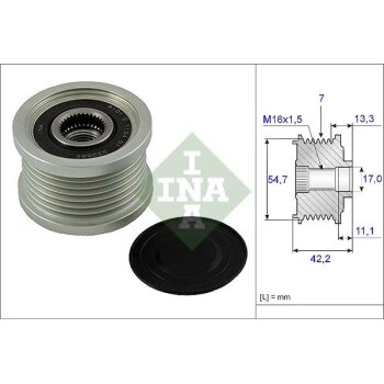 Schaeffler INA Generatorfreilauf 535 0091 10 - 535009110...