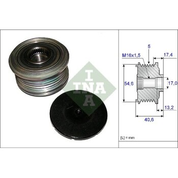 Schaeffler INA Generatorfreilauf 535 0109 10 - 535010910...