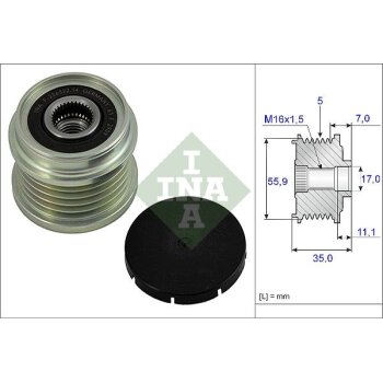 Schaeffler INA Generatorfreilauf 535 0008 10 - 535000810...