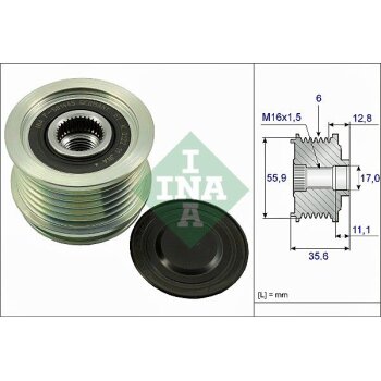 Schaeffler INA Generatorfreilauf 535 0041 10 - 535004110...
