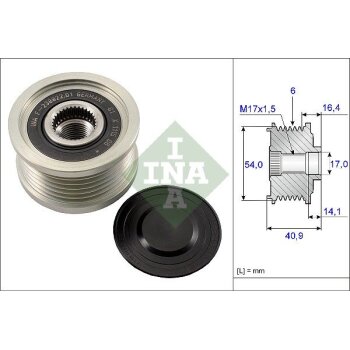 Schaeffler INA Generatorfreilauf 535 0112 10 - 535011210...