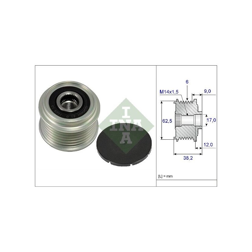 Schaeffler INA Generatorfreilauf 535 0219 10 - 535021910 für 27060-0N020
