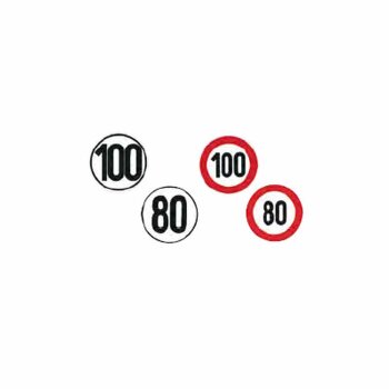 Geschwarz-Schild SF 100km/h 69.101.70/100 d=200mm