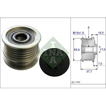 Schaeffler INA Generatorfreilauf 535 0169 10 - 535016910...