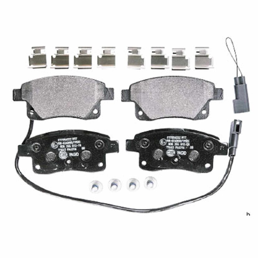 HELLA Scheibenbremsbelag-Satz - Pagid 8DB 355 012-771 - 8DB355012771 passend für 9C112K021BA