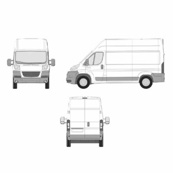 PRASCO Frontgrillrahmen, grau - Peugeot 1612243480