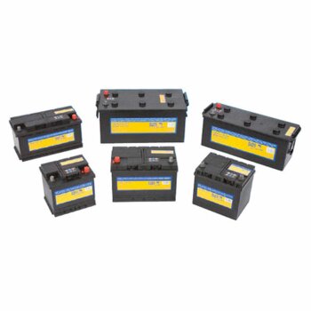 Starterbatterie 12 V, gefüllt und geladen - 574 104...