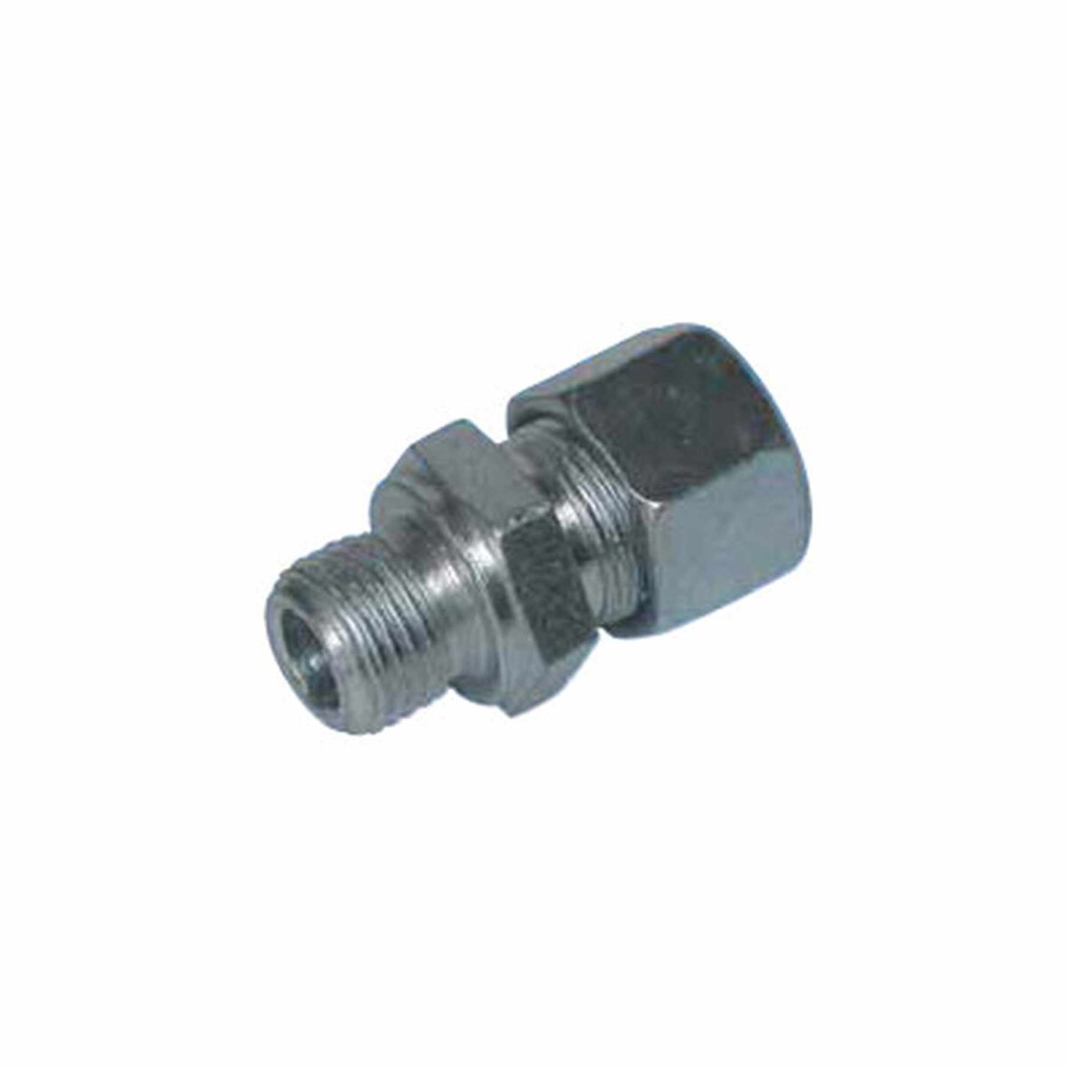Produktbild von VOSS Einschraubverschraubung GE 06-LR1/8 ED – 4er Pack, Zylindrisches Whitworth-Gewinde, Abdichtung Mit Profildichtring, 24°-Verschraubung