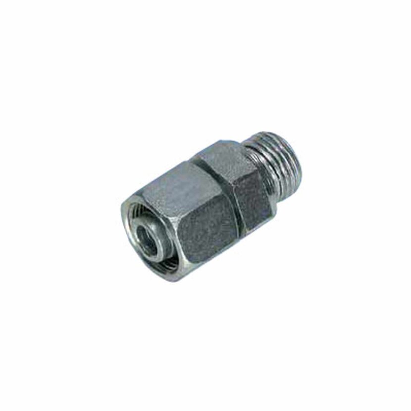 Gerader Einschraubstutzen leichte Baureihe, zöllig, EVGE-LR- 432637
