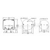 Luftfeder/Luftfederbalg  - Firestone W01 M58 8124