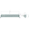 HELLA LED-Zusatz-/Fernscheinwerfer DLB-540, mit 9 LEDs- 1FJ 360 002-502 - 1FJ360002502