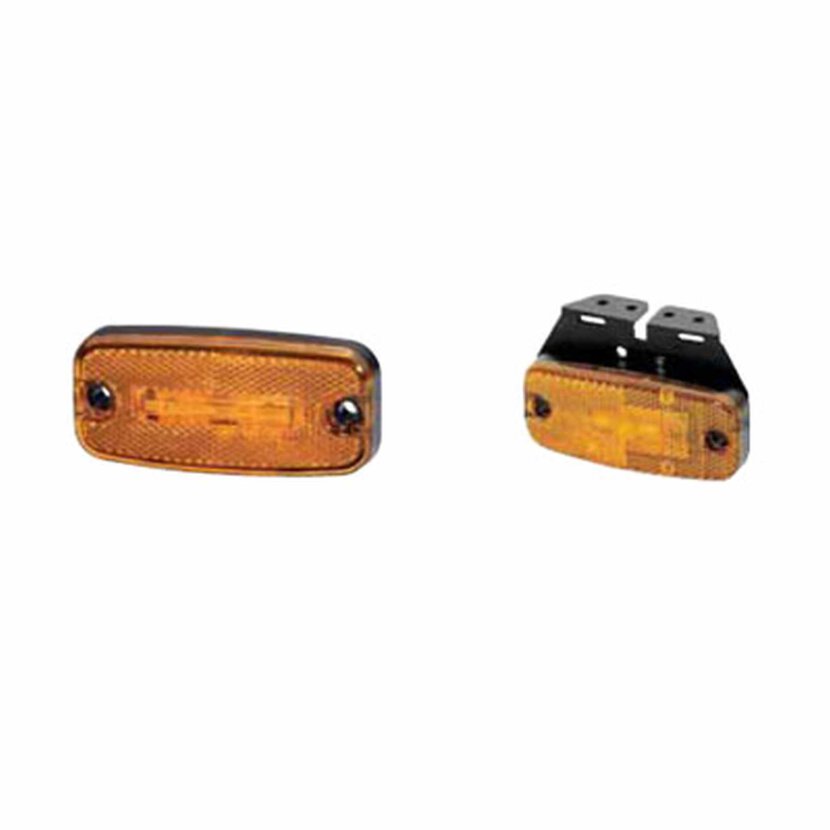 HELLA LED-Seitenmarkierungsleuchte, 24V, seitlicher Anbau, 1,2W - 2PS 345 600-041 passend für 1962666