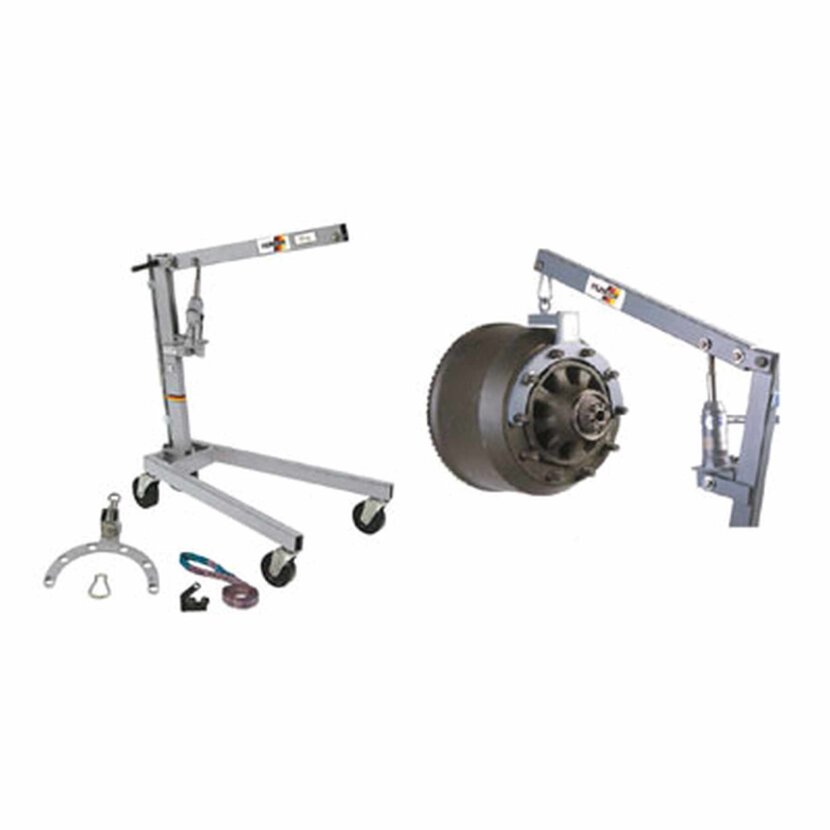 HUNGER Hubvorrichtung Bremsscheiben/-trommeln mit Lochkreisdurchmesser 225 mm passend für Bremsenlift - 303.15.270.00