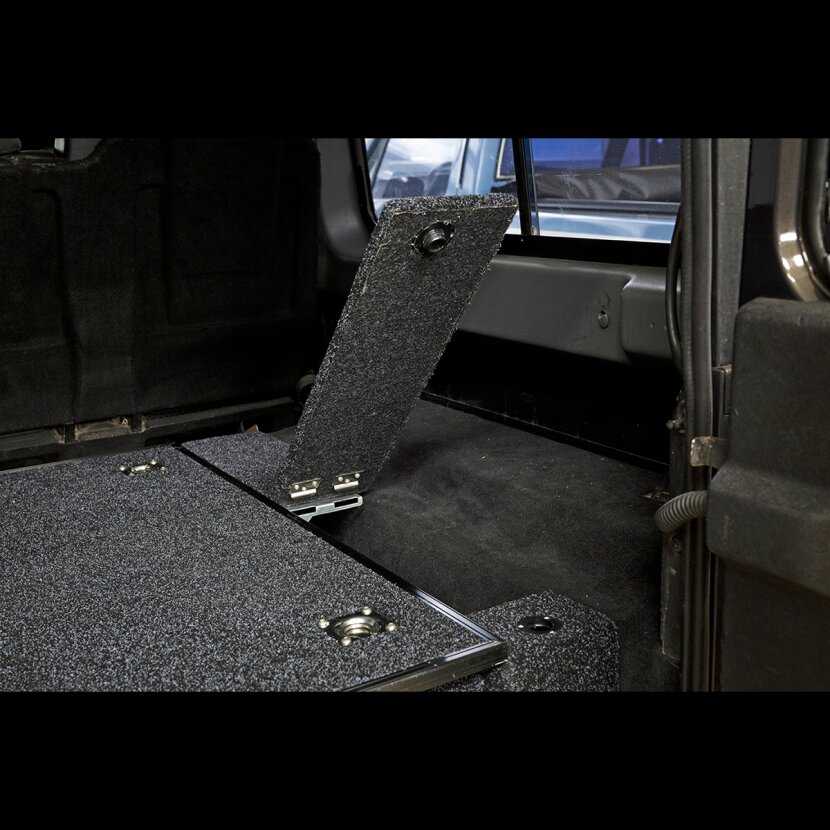 horntools Land Rover Defender 110 Schublade mit Seitenteil Kofferraum - HCDDEF