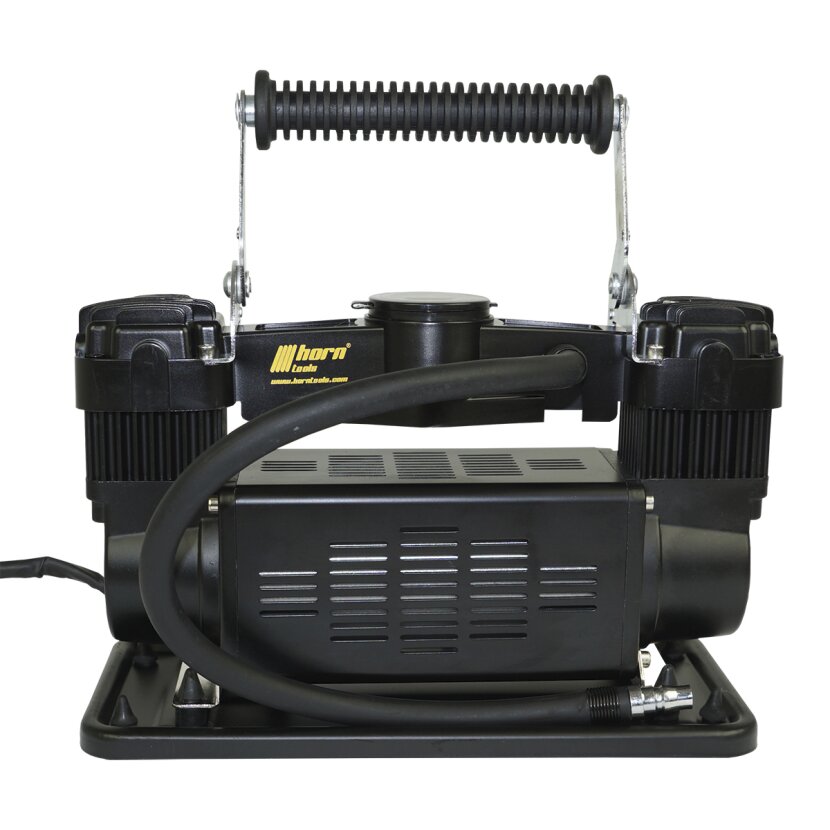 horntools Kompressor mobil 12 V 2 Zylinder 150 l/min 8 Bar - HCOMP001