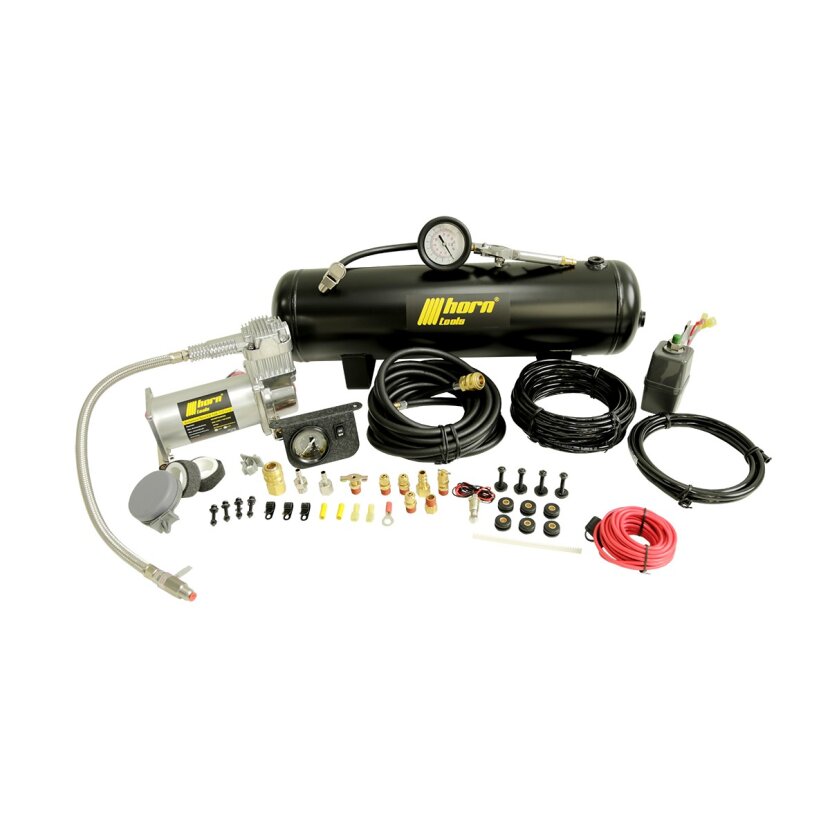 horntools Kompressor Tierra 9.5L Tank Profi Serie 24V 10 Bar 150PSI - HCOMPTANK050-24V