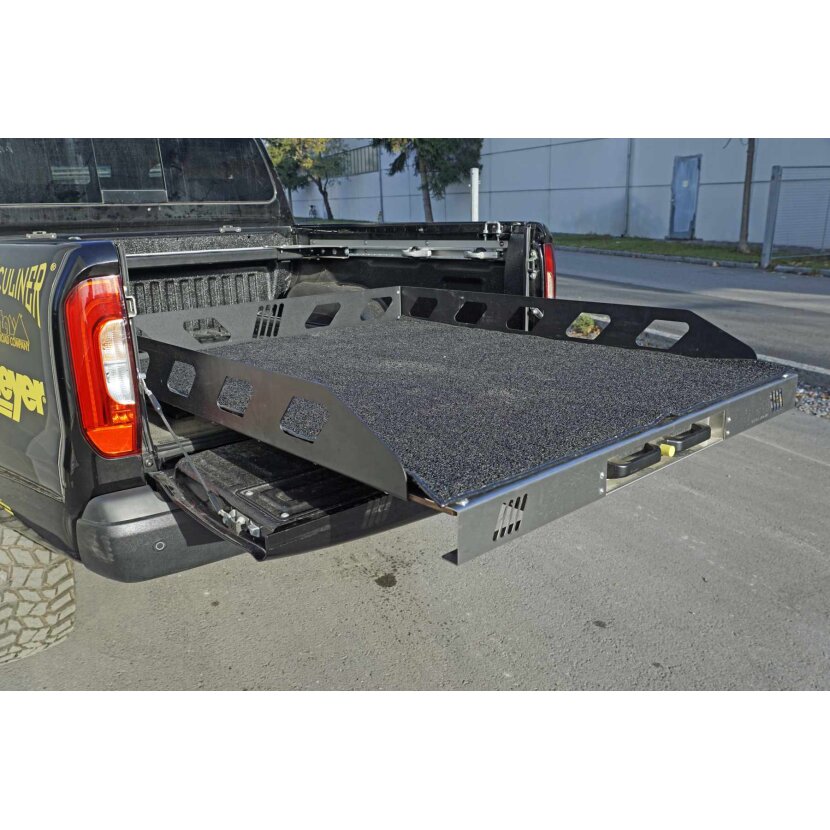 horntools Universal Auszug Hundebox oder Kühlschrank 990mm x 540mm PickUp Cargo Slide Kühlbox Box Ladeboden - HCSFS780N