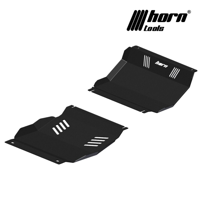 horntools Unterfahrschutz Fiat Fullback Komplett Automatik Set Stahl  - HFIFUSPSET01