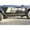 horntools Ford Ranger & Raptor Rockslider LAPIS Aluminium ab Baujahr 2015 Zubehör  Kabinenschutz horntools - HFORARSA01