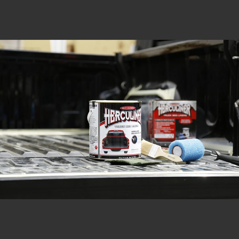 Herculiner  7m2 Kit grau Beschichtung passend für Ladefläche PU - HHERCKITGREY