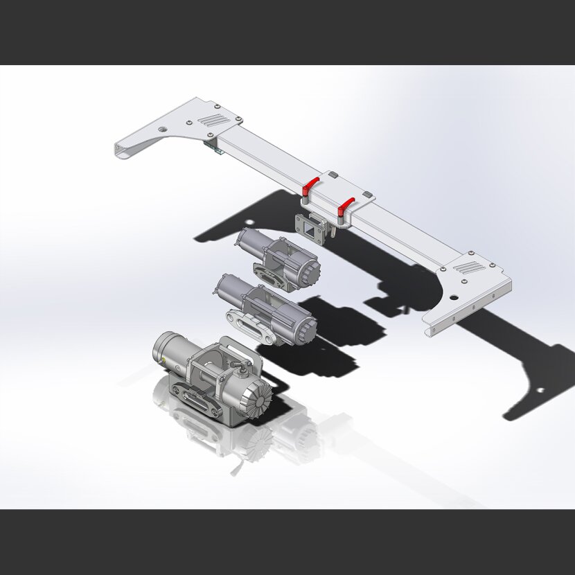 horntools Heckwindensystem PickUp Between 80m Airline System Jagdwinde - HPABACK039500_X