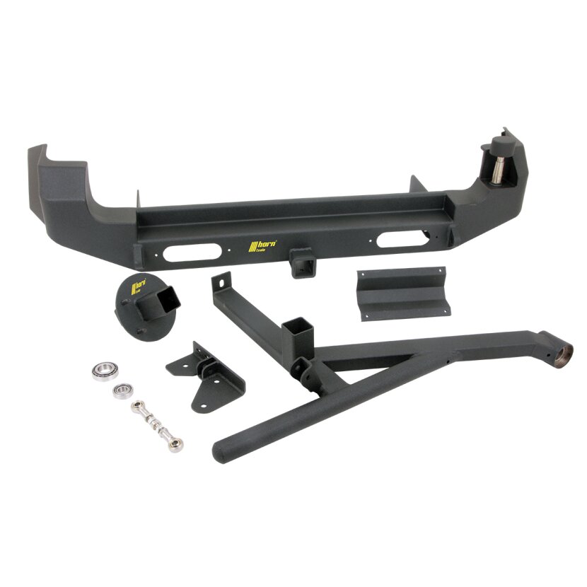 horntools Suzuki Jimny FJ Heck Stoßstange Stahl mit Ersatzradaufhängung - HWBREJIM001