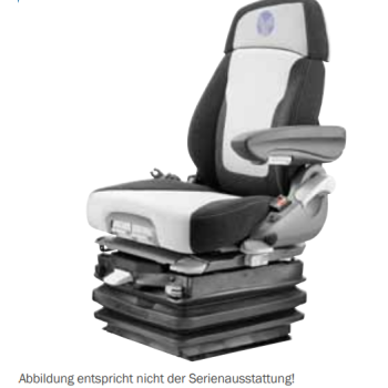 Sondersitz Claas: Auf Basis GRAMMER Schlepper Sitz Maximo...