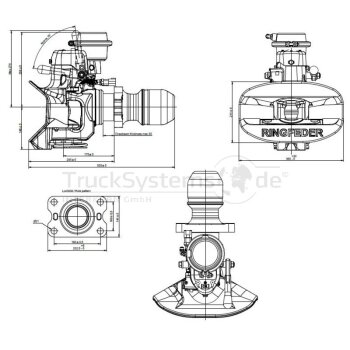 RINGFEDER Anhängerkupplung automatisch RF50 AM