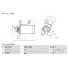 BOSCH Starter 0 986 021 360 - 0986021360 f&uuml;r A 006...