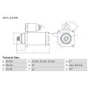 BOSCH Starter 0 986 023 430 - 0986023430 f&uuml;r 2995988