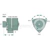 BOSCH Generator 0 986 041 030 - 0986041030 für A 009 154 99 02