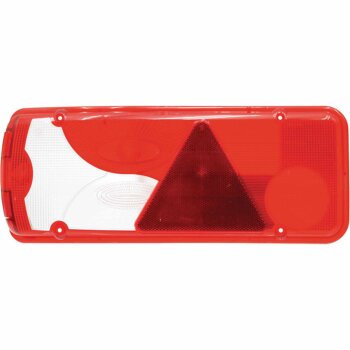 VIGNAL Lichtscheibe Links für LC8 rot-weiß  -...