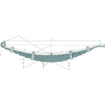 SCHOMÄCKER Blattfeder - 25851400