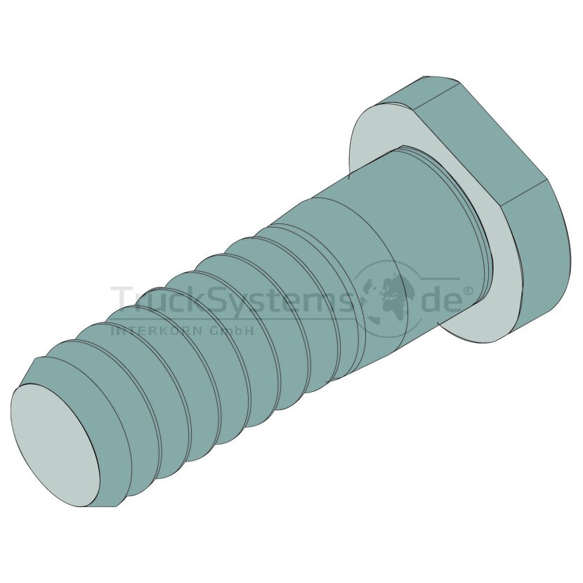 SAF Radbolzen 22 x 1 5 x 66 Riffel  - 1303111811