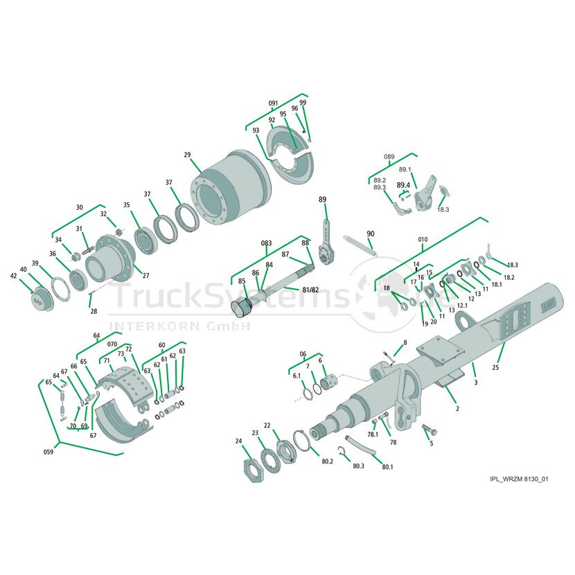 SAF Zugfeder  - 1447003300