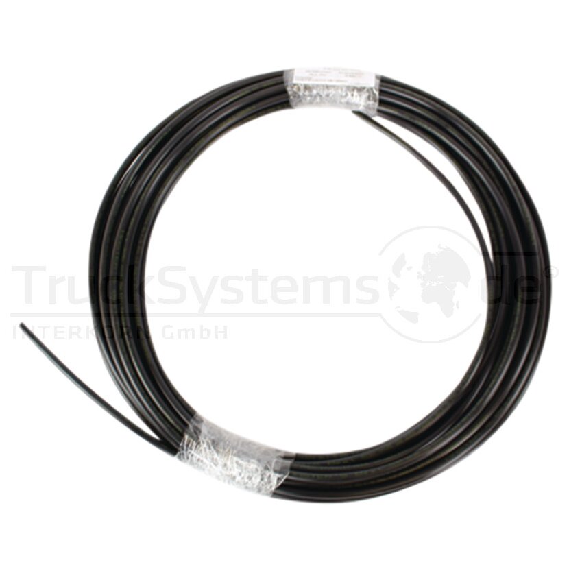 Kunststoffrohr Luftrohr 10 x 1 0 schwarz Rolle 100m  - 10100 0100 SW - 828 251 010 6 - 101000100SW