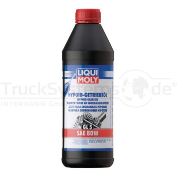LIQUI MOLY Hypoid-Getriebeöl SAE 80 W 1l  - 1025